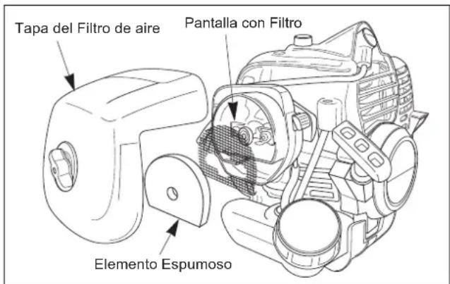 Maruyama B230L - Limpieza del Filtro de Aire - 1