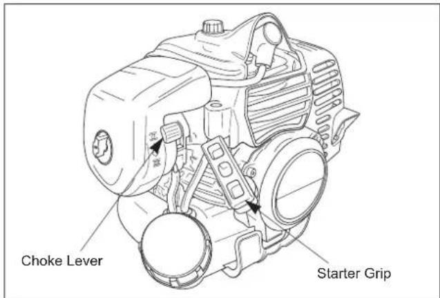 Maruyama BM240 - Cold Starting Procedure - 2