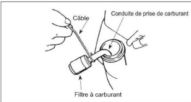 Maruyama BM240 - Remplacement du filtre à carburant - 1