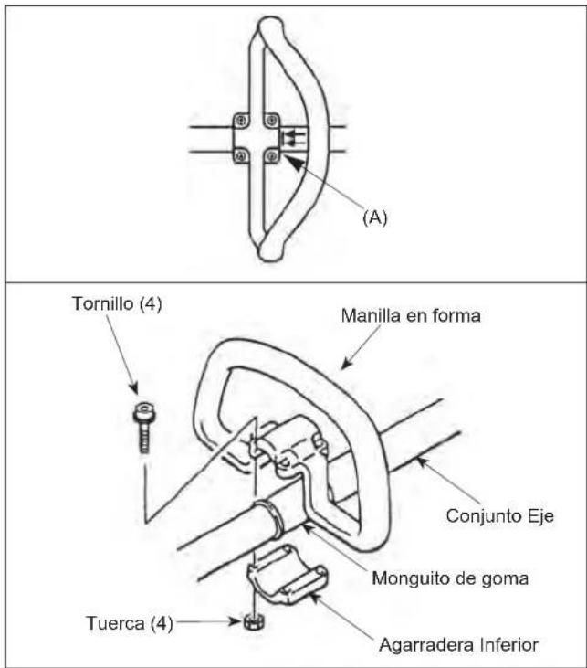 Maruyama BM240 - Instalación del manillar en forma - 1