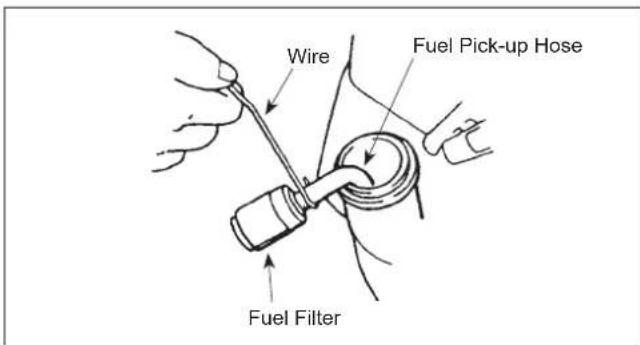 Maruyama BM240 - Fuel Filter Replacement - 1