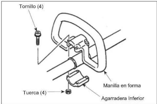Maruyama M30QC - Instalación del manijar en forma - 1