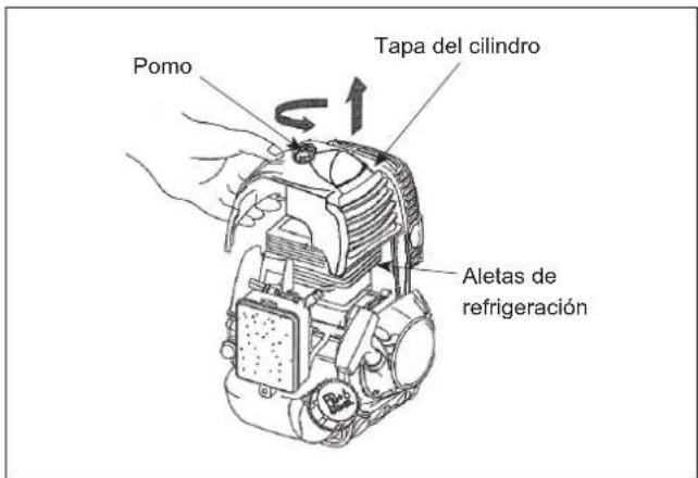 Maruyama M42BK-QC - Limpieza de las aletas de refrigeración - 1