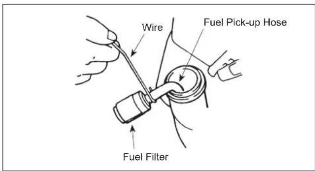 Maruyama M42BK-QC - Fuel Filter Replacement - 1
