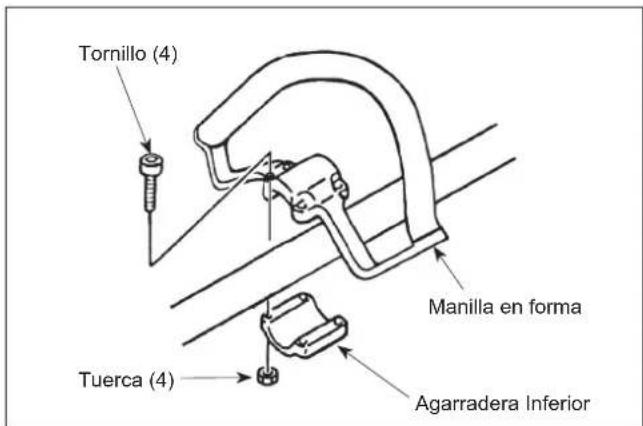 Maruyama M42BK-QC - Instalación del manijar en forma - 1