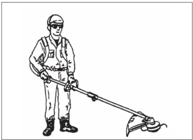 Maruyama M42BK-QC - Seguridad al utilizar la recortadora - 2