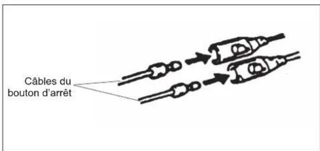 Maruyama M42BK-QC - Connexion du câbles du bouton d'arrêt - 2