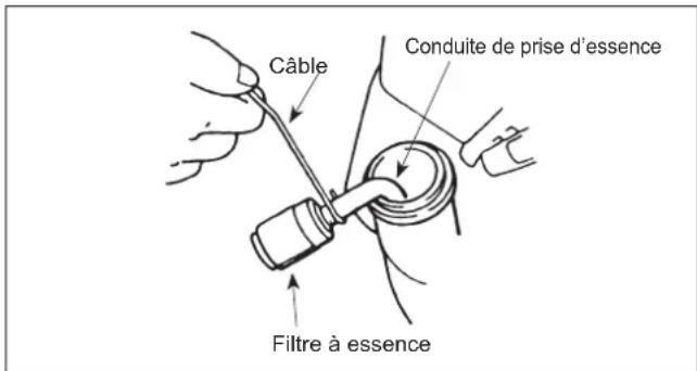 Maruyama M42BK-QC - Remplacement du filtre à essence - 1