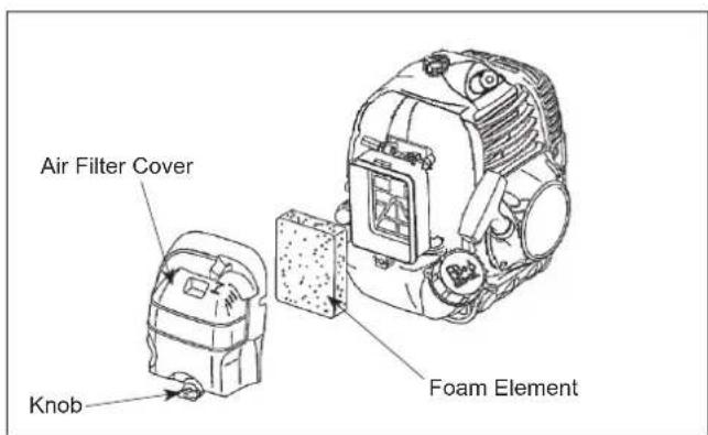 Maruyama M42BK-QC - Air Filter Cleaning - 1