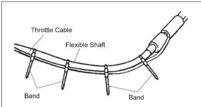 Maruyama M42BK-QC - Connecting Throttle Cable - 4