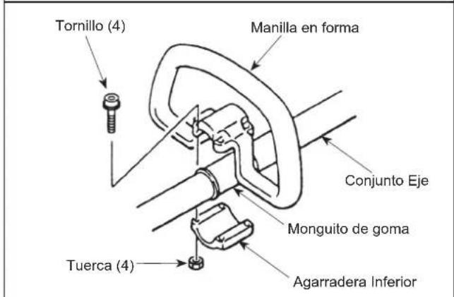 Maruyama M270QC - Instalación del manijar en forma - 2