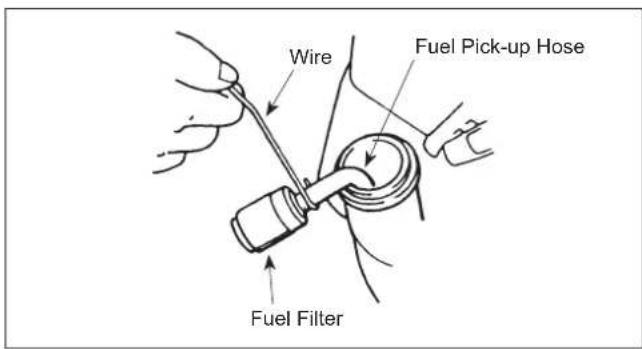 Maruyama M270QC - Fuel Filter Replacement - 1
