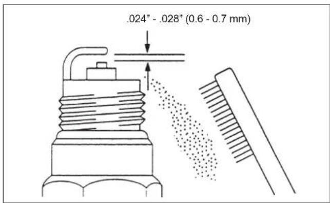 Maruyama M270QC - Spark Plug Maintenance - 1