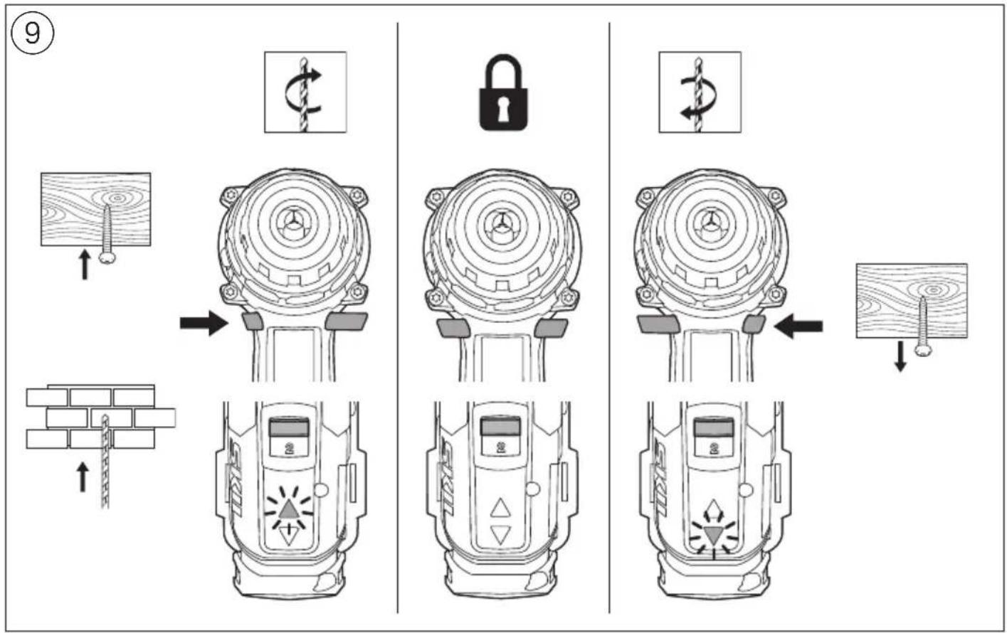 SKIL 3018 CA - CORDLESS IMPACT DRILL/DRIVER - 9