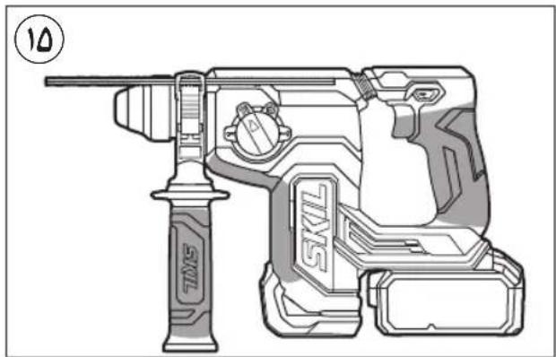 SKIL 3851 CA - IRANKIO DALYS ② - 5