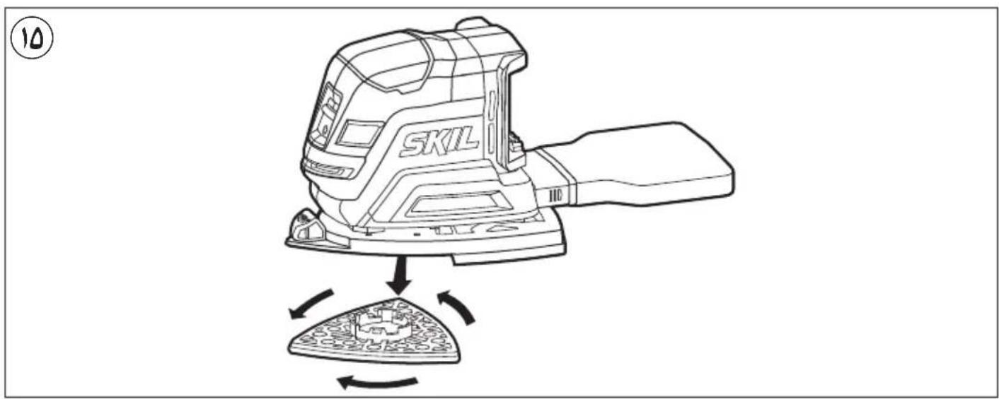 SKIL 3720 CA - PRIETAISO ELEMENTAI② - 2