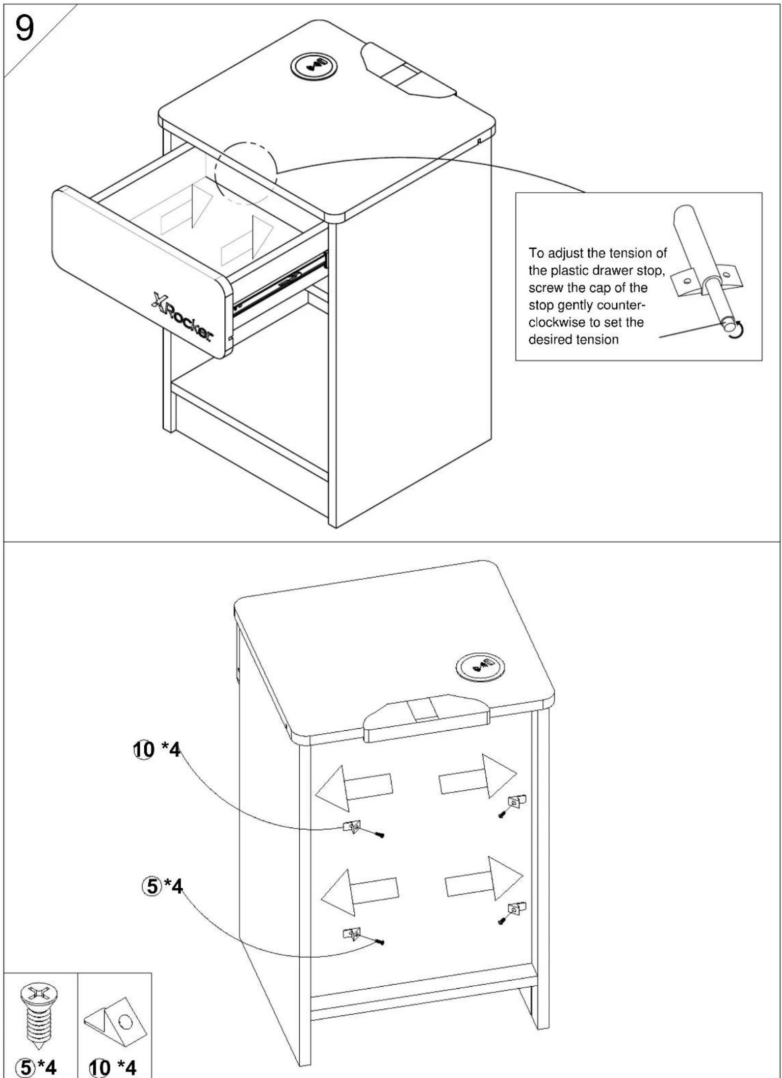 X Rocker Carbon-Tek End - IMPORTANT - LIRE ATTENTIVEMENT - CONSERVER CES INSTRUCTIONS POUR RÉFÉRENCE ULTÉRIEURE INFORMATIONS - 24
