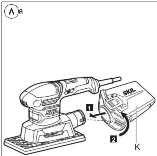 SKIL 7280 DA - PRIETAISO ELEMENTAI② - 6