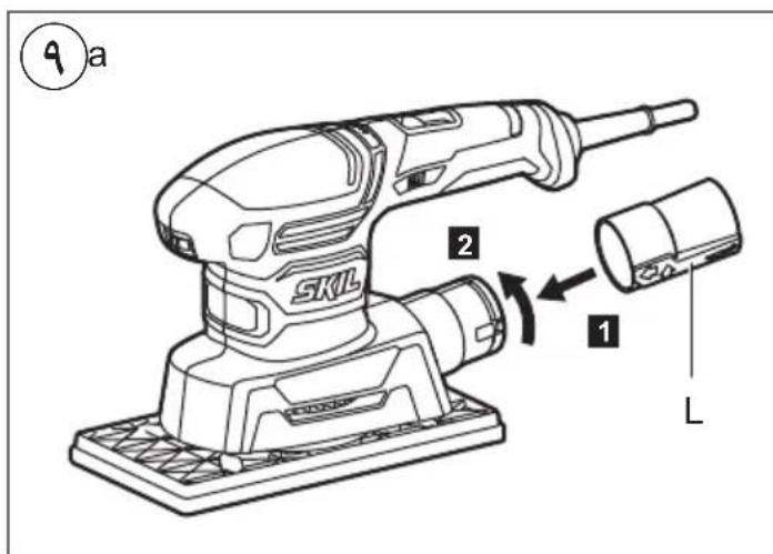 SKIL 7280 DA - PRIETAISO ELEMENTAI② - 9
