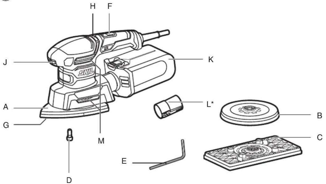 SKIL 7280 DA - CE 7280 - 12
