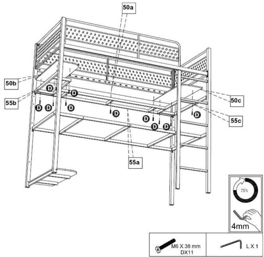 X Rocker BattleBunk - Step 14 - 1