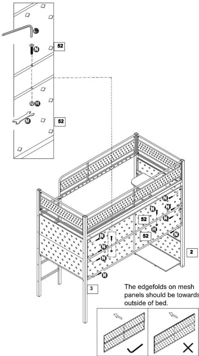 X Rocker BattleBunk - Step 19 - 1