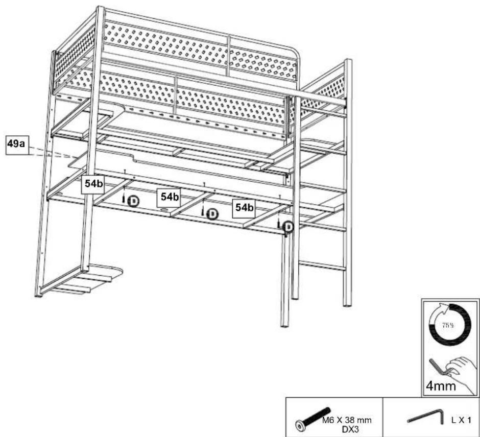 X Rocker BattleBunk - Step 16 - 1