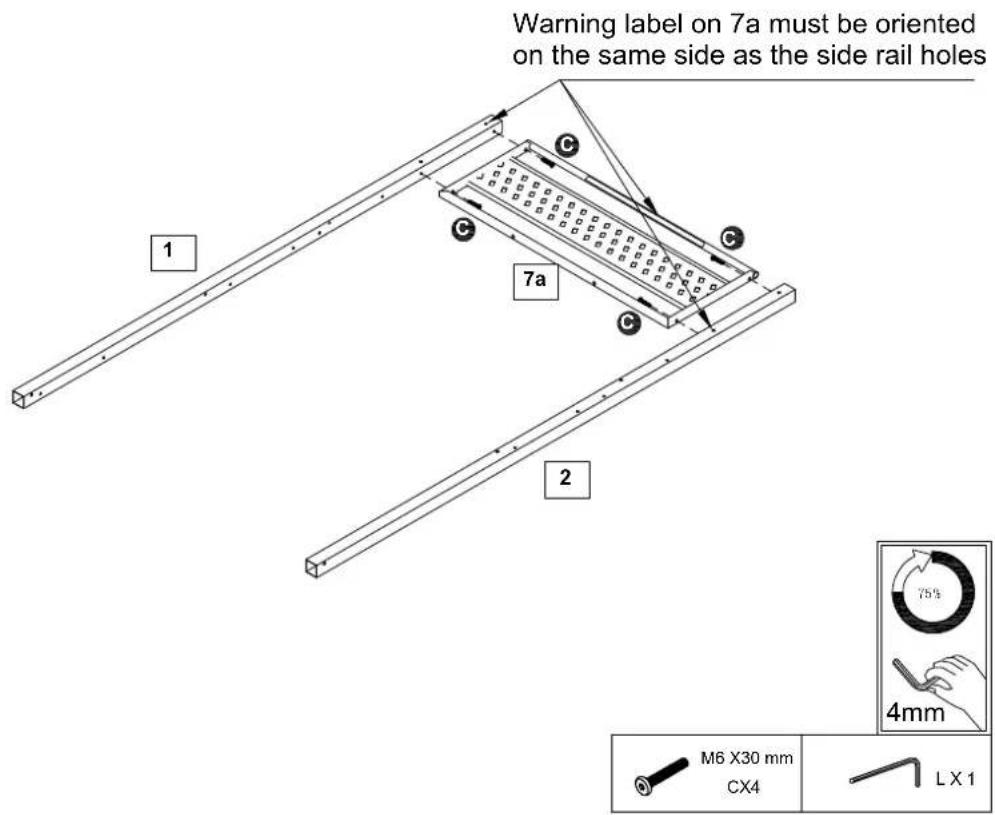 X Rocker BattleBunk - Step 1 - 1