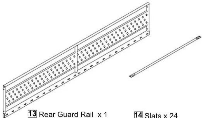 X Rocker BattleBunk - Components - Panels - 6