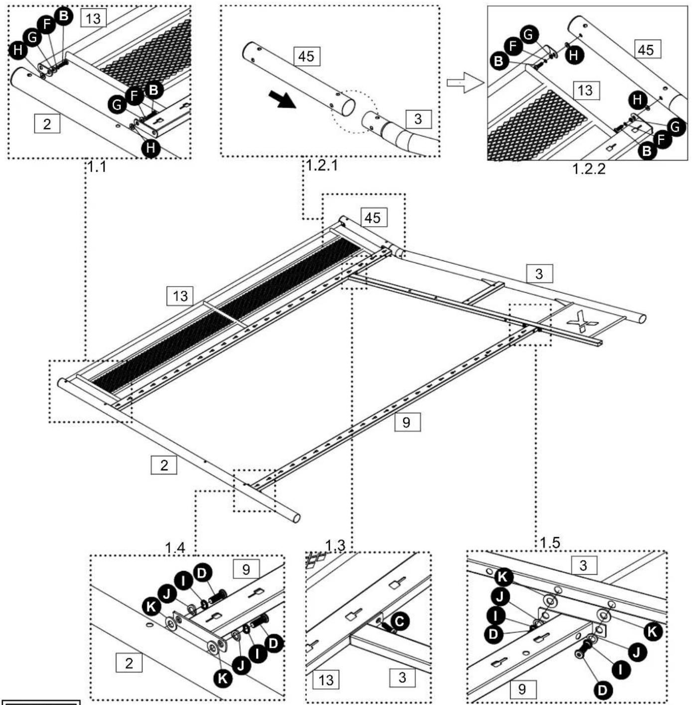 X Rocker Armada-Over-Twin Bunk Bed with - Fittings (T00012300B00) - 13