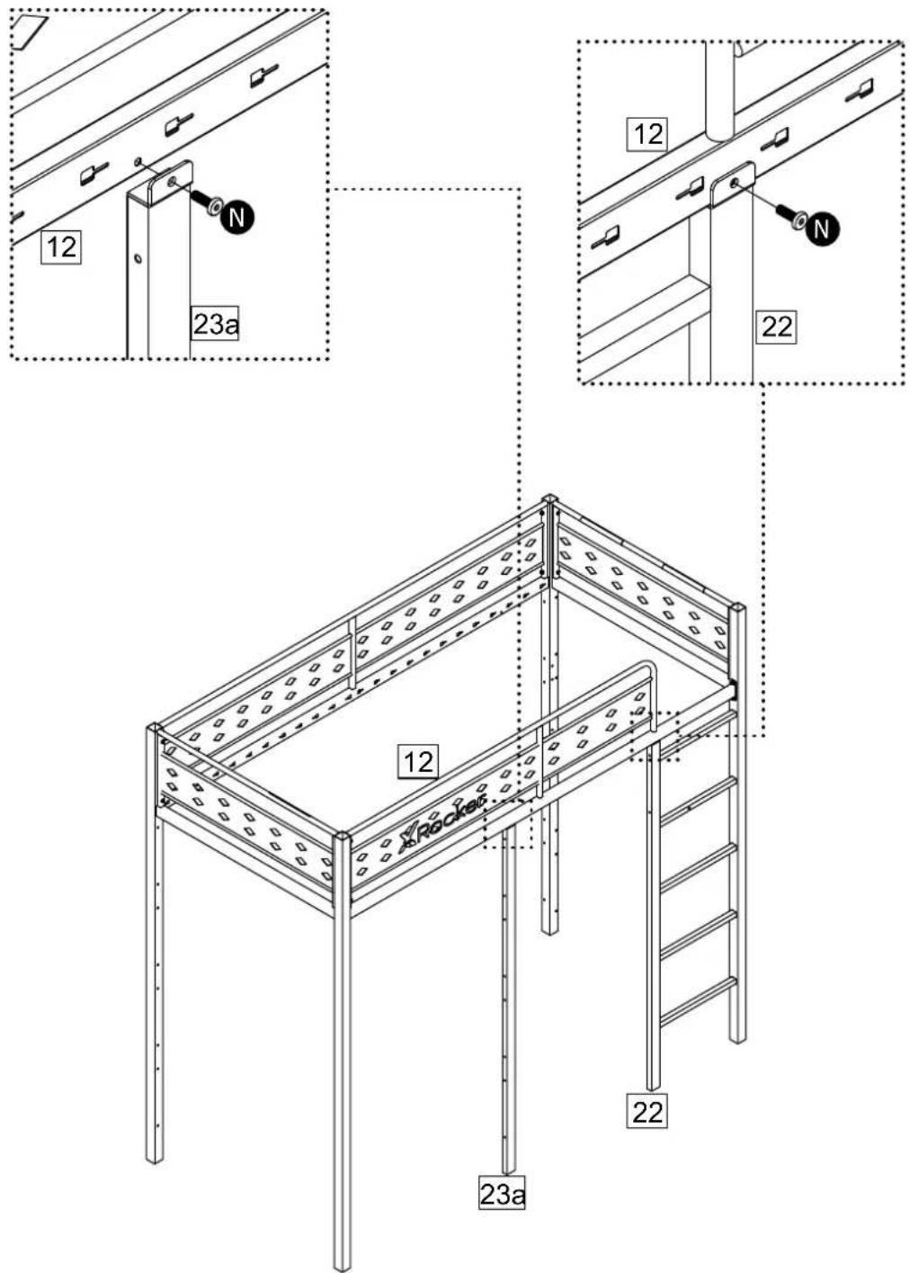 X Rocker Battle Den - Step 6 - 1