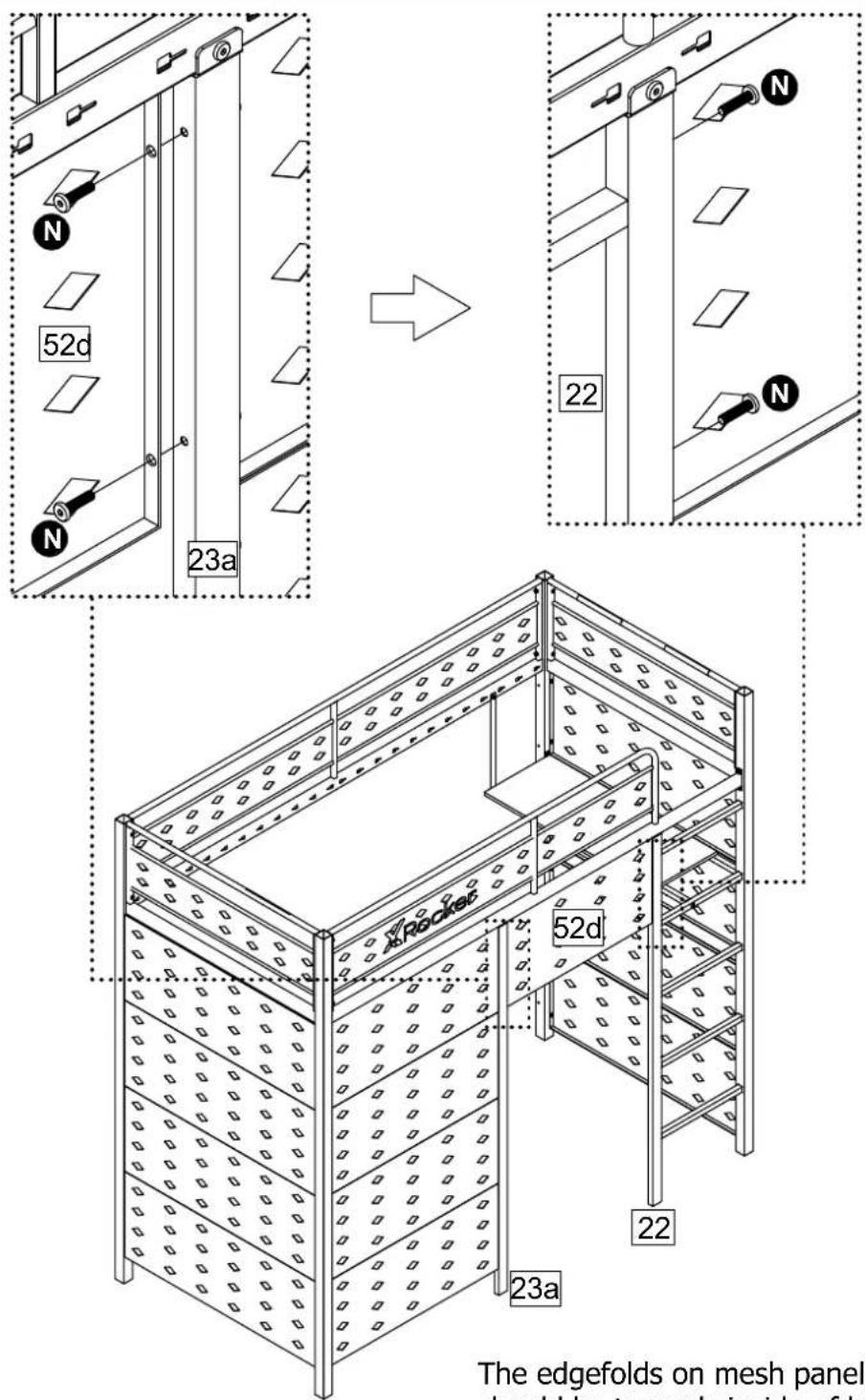 X Rocker Battle Den - Step 14 - 1