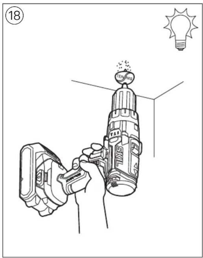 SKIL 3018 AA - CORDLESS IMPACT DRILL/DRIVER - 17