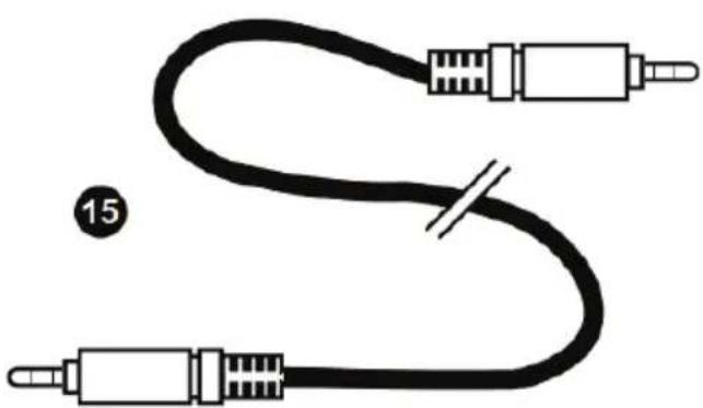 HERCULES XPS 101 - - Descrizione di componenti e connettori del sistema di altoparlanti: - 3