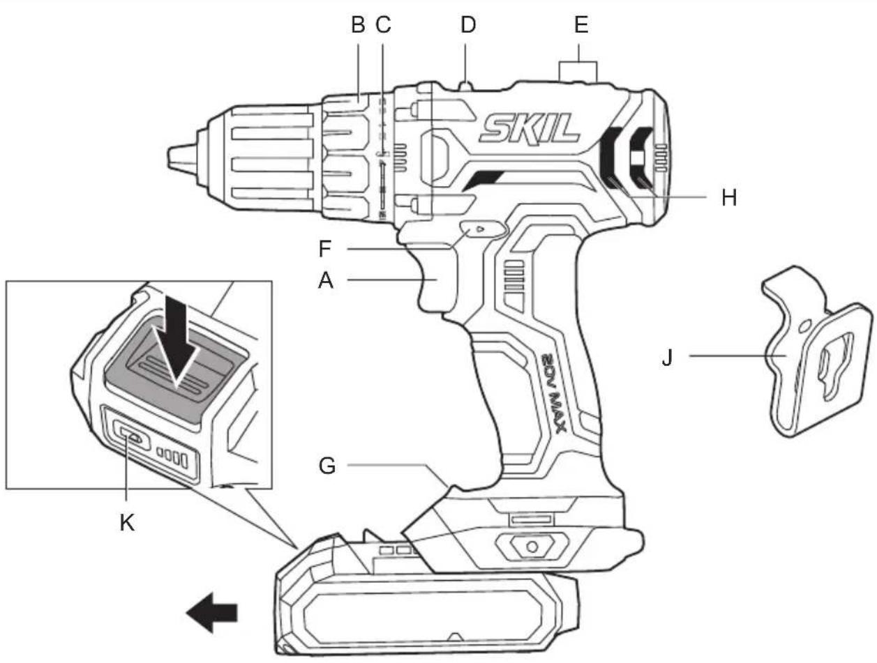 SKIL 3008 BA - 3008/3010 - 9
