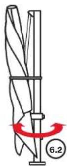 Glatz Aura - Schirm vormontieren - 1