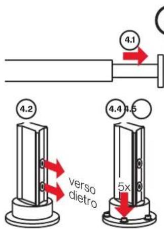 Glatz Fortano - Preparare il fissaggio a pavimento - 1
