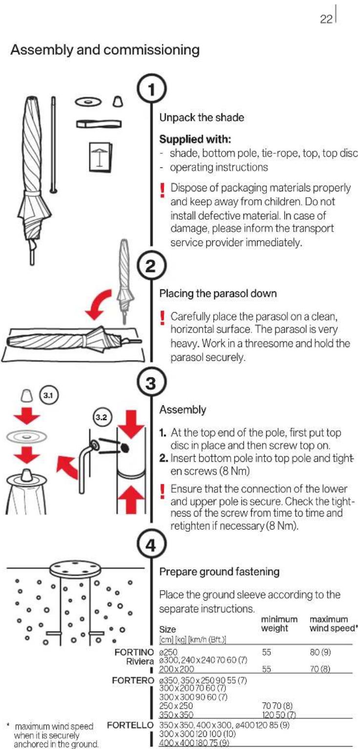 Glatz Fortero - READ ALL THE SAFETY INFORMATION CAREFULLY AND MAKE SURE THAT YOU UNDERSTAND THEM. - 1