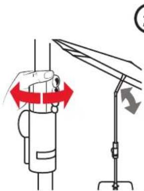 Glatz Twist - Sonnenschirm zusammenstecken - 3