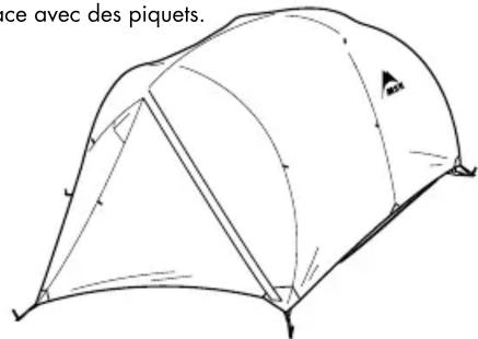 MSR Mutha Hubba NX - FIXEZ LE DOUBLE-TOIT - 1