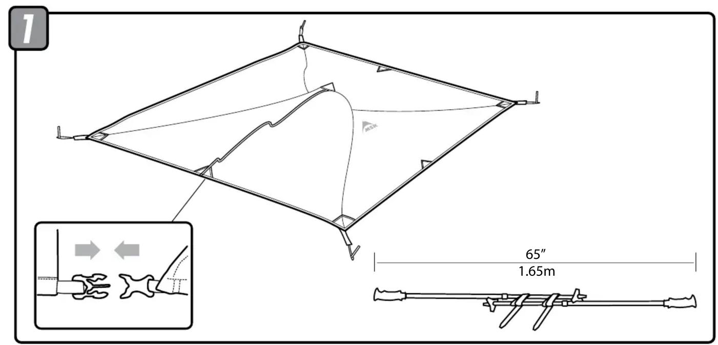 MSR Front Range 4 - FRONT RANGE™ TARP SHELTER - 1