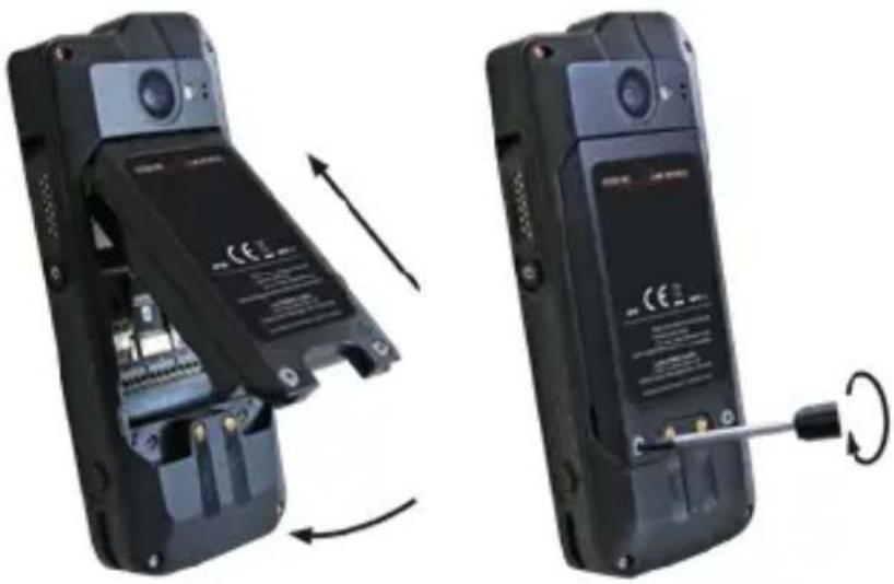 i.safe Mobile IS330.RG - >INSTALLAZIONE DELLA BATTERIA - 1