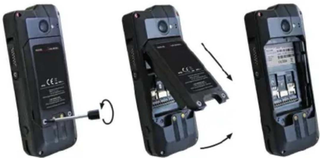 i.safe Mobile IS330.RG - 插入/移除 microSD 卡 - 1