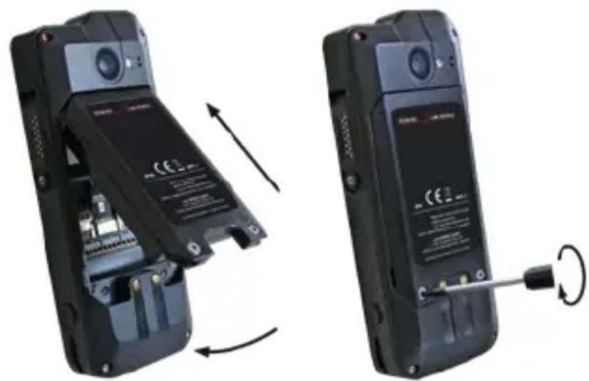 i.safe Mobile IS330.RG - >배터리 설치 - 1