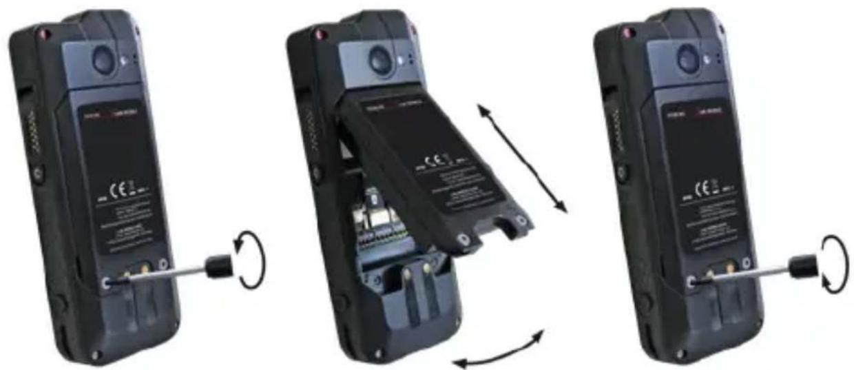 i.safe Mobile IS330.RG - バッテリーの交換 - 1
