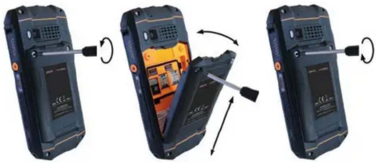 i.safe Mobile IS530.RG - >배터리 교체 - 1
