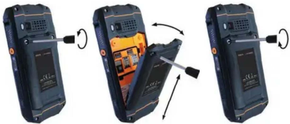 i.safe Mobile IS530.RG - SKIFTE AV BATTERIET - 1