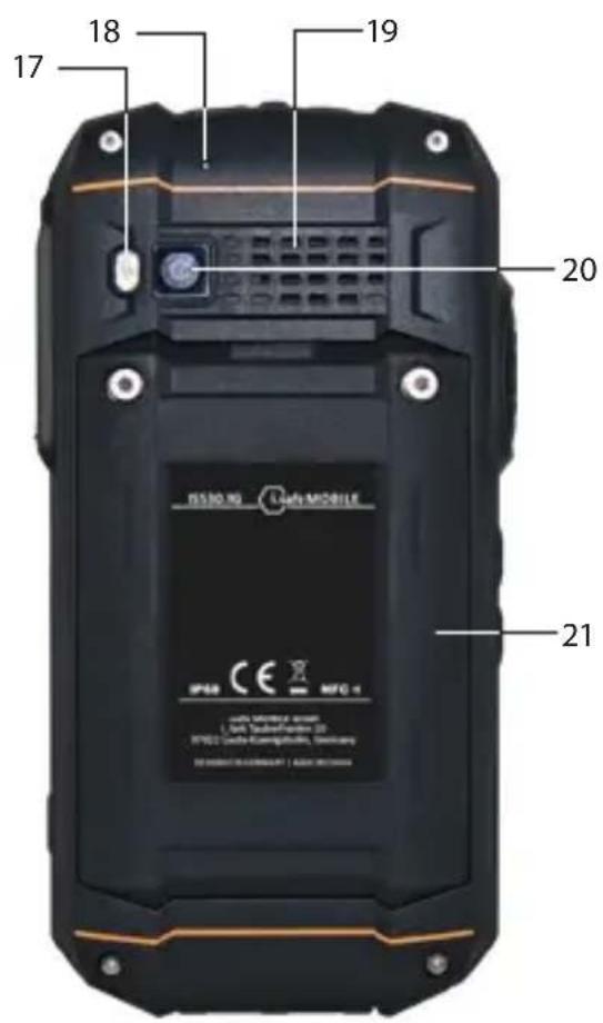 i.safe Mobile IS530.RG - >デバイスの概要と機能 - 2