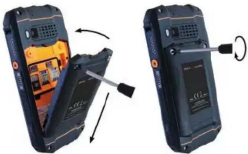 i.safe Mobile IS530.RG - 安装电池 - 1