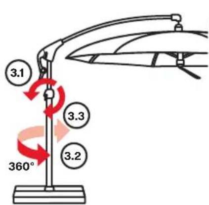 Glatz Pendalex P+ - Adjust canopy height / inclination - 1